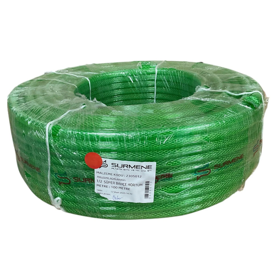 SÜRMENE SÜPER BAHÇE HORTUMU 1/2" (100 MT) (13 MM)