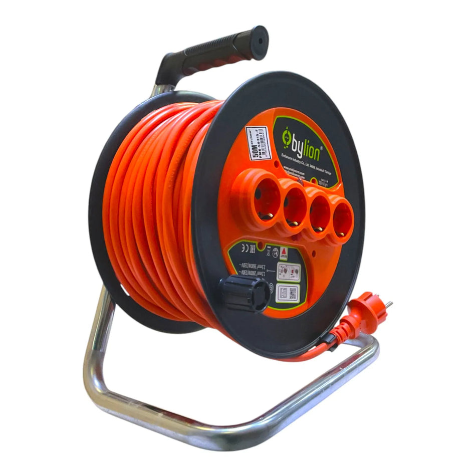 BYLİON SEYYAR MAKARALI KABLO 3x1.5MM 50 MT