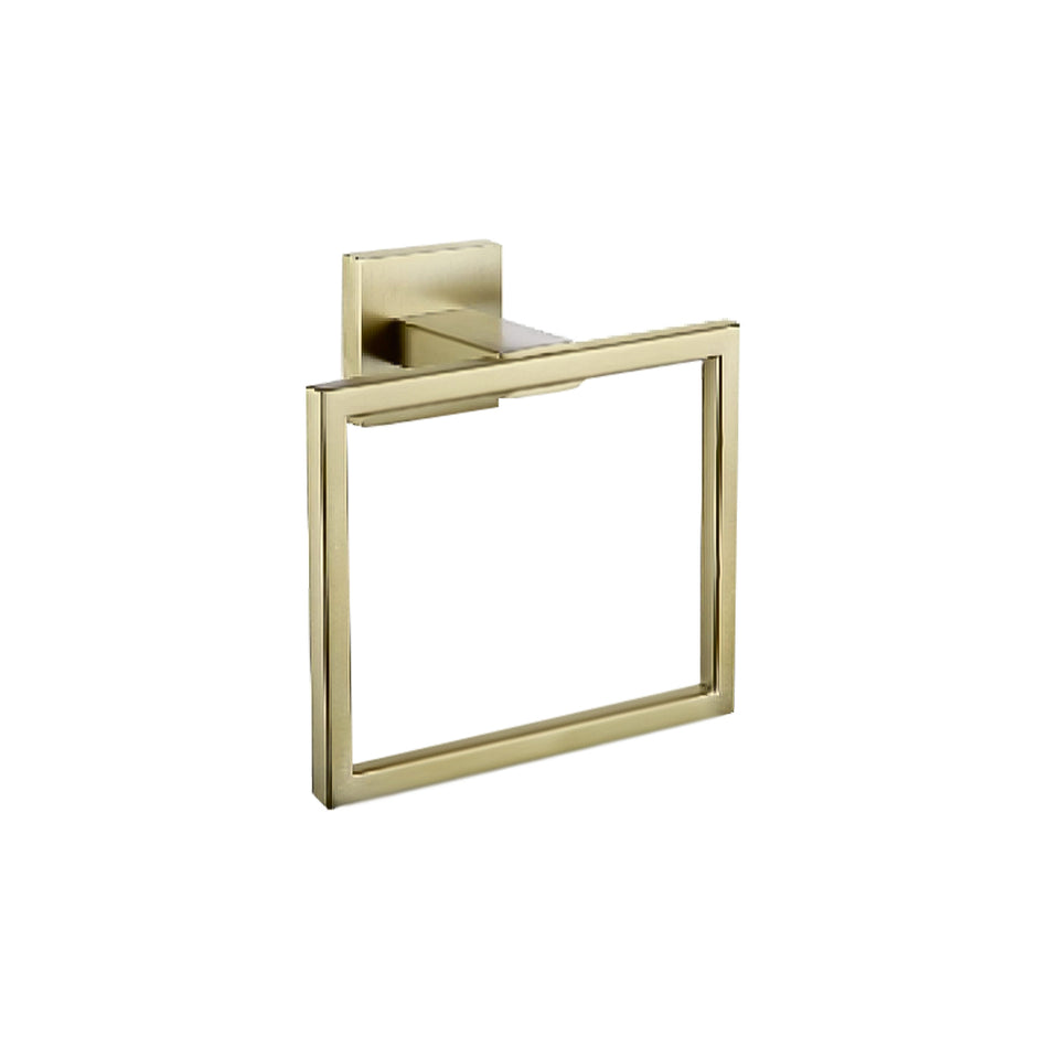 Matte Gold Kare Havluluk