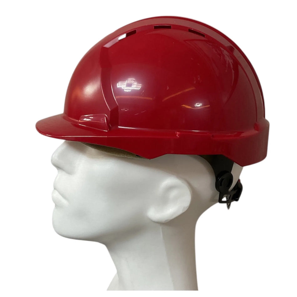 RED HARD HAT