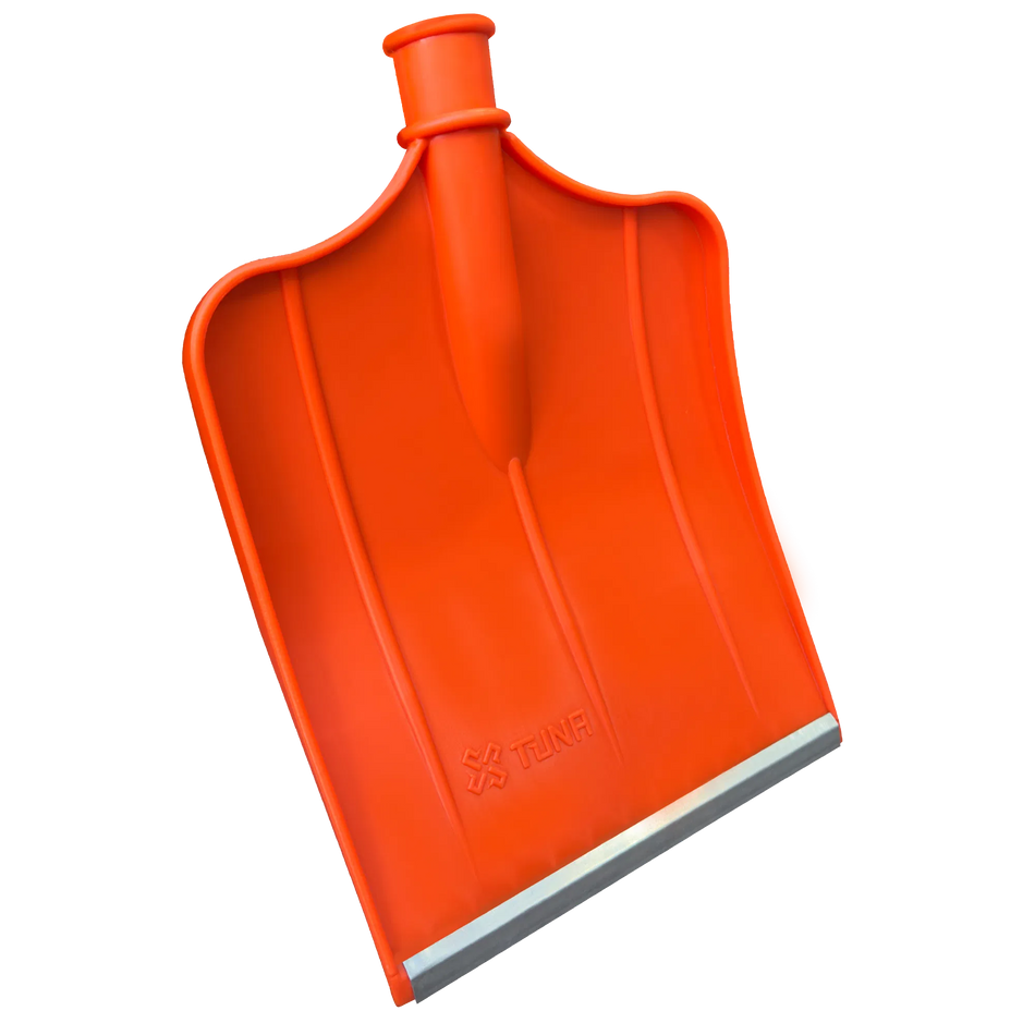 TUNA PLASTIC SNOW SHOVEL WITH METAL TIP CODE:212